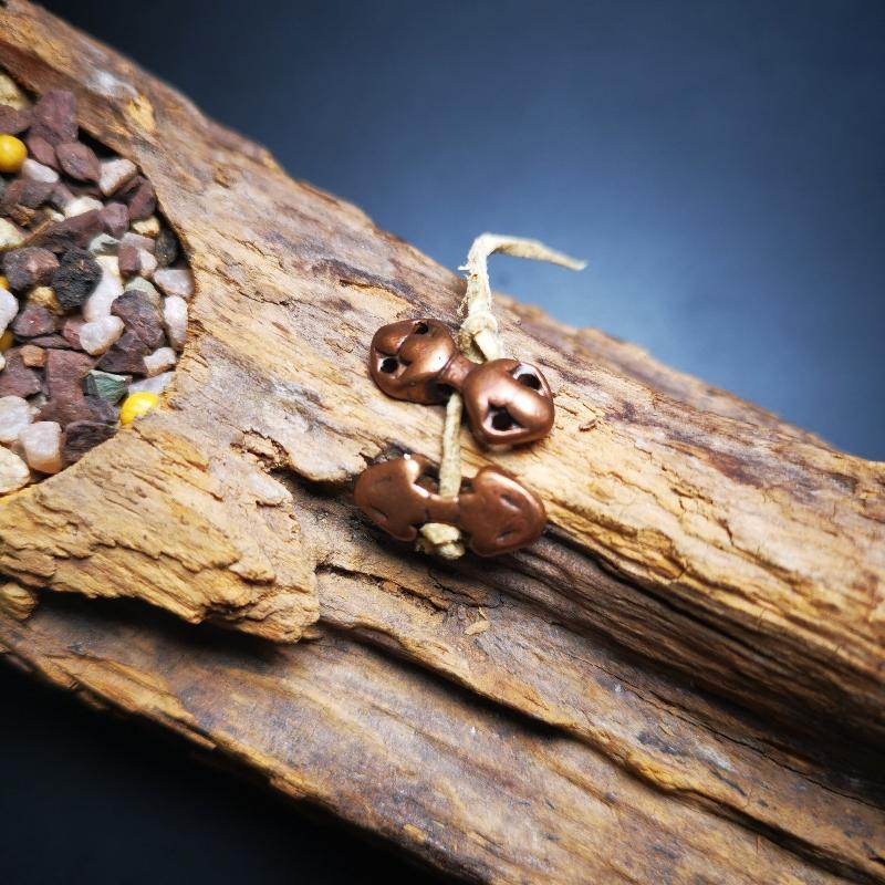 Amulet,Mini Vajra Bead Pendant for Mala Prayer Beads - Gandhanra-ART