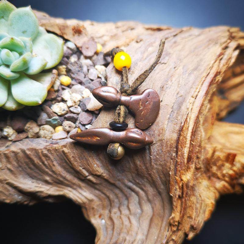 Amulet,Mini Kartika(knife of the dakinis) and Kila(Dorje Phurba) - Gandhanra-ART