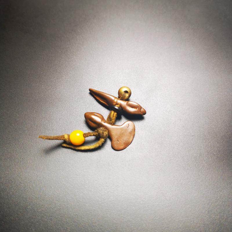 Amulet,Mini Kartika(knife of the dakinis) and Kila(Dorje Phurba) - Gandhanra-ART