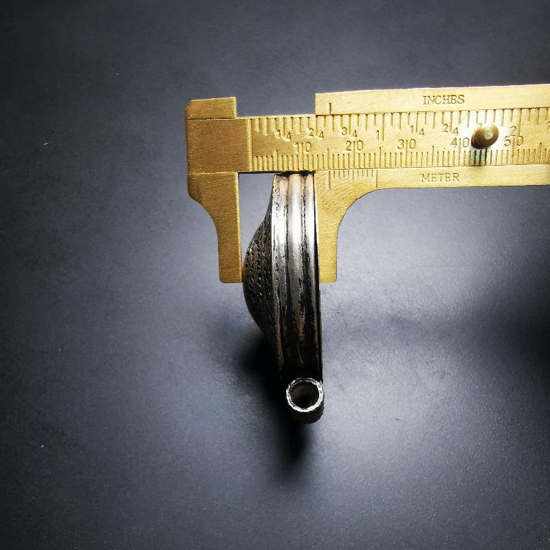 Gandhanra Antique Gau Ghau Shrine, Mini Tibetan Buddhist Altar Amulet Pendant,OM and Kalachakra Symbol Gandhanra-ART