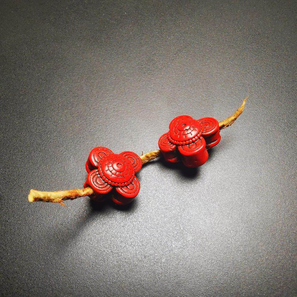 Amulet,Mini Flower Bead Pendant for Mala - Gandhanra-ART