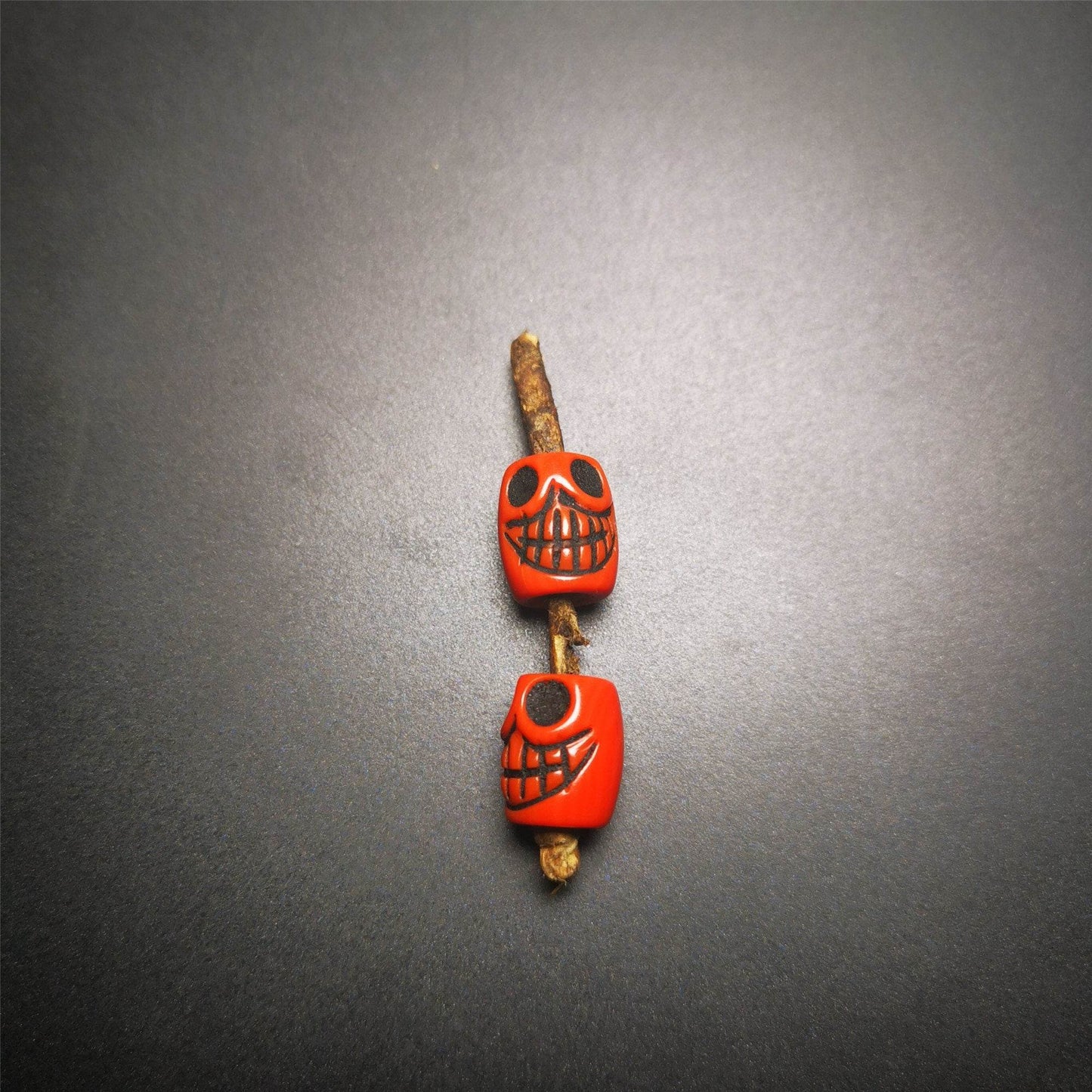 Amulet,Skull Sītavana Pendant for Prayer Beads, Mala - Gandhanra-ART