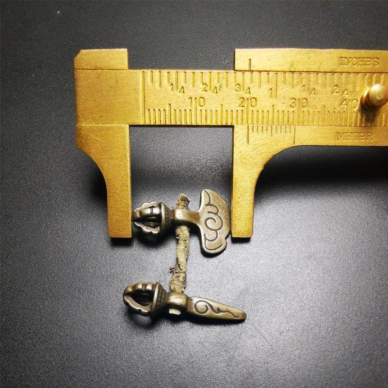 Amulet,Mini Phurba and Kartika(knife of the dakinis) - Gandhanra-ART