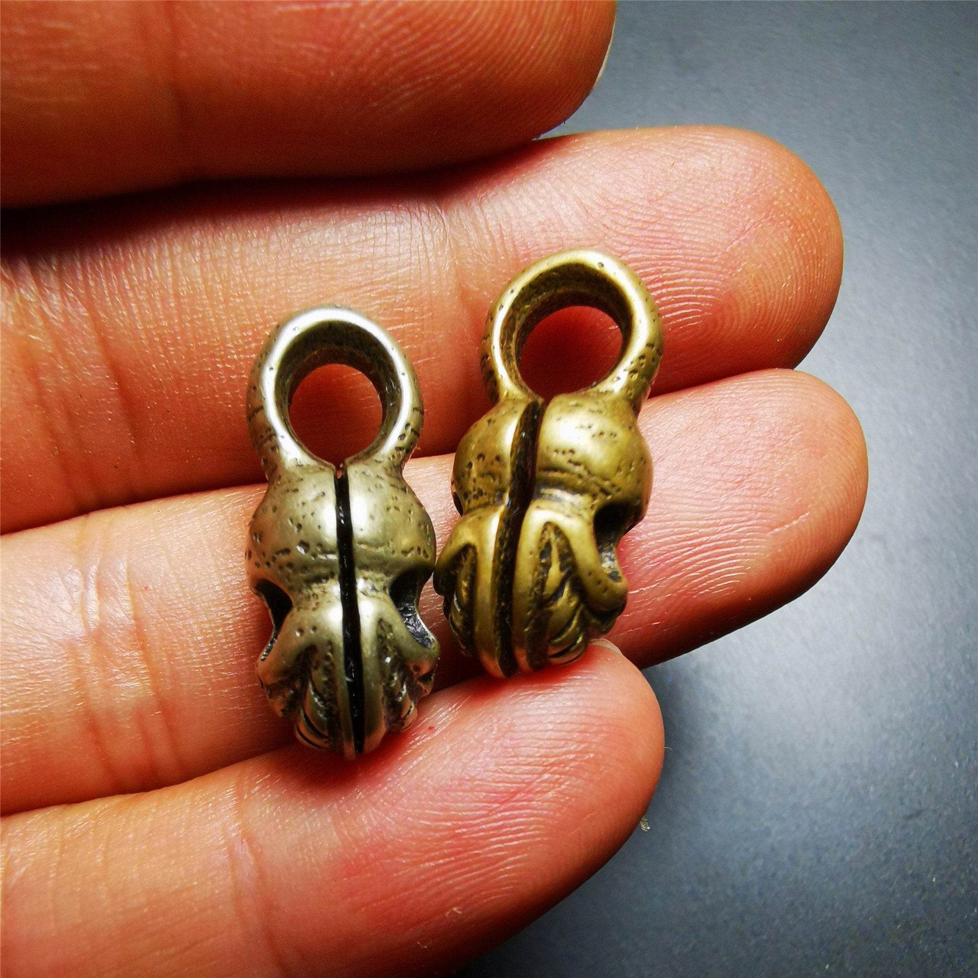 Skull Sitavana Shape Bead Counter Clip - Gandhanra-ART