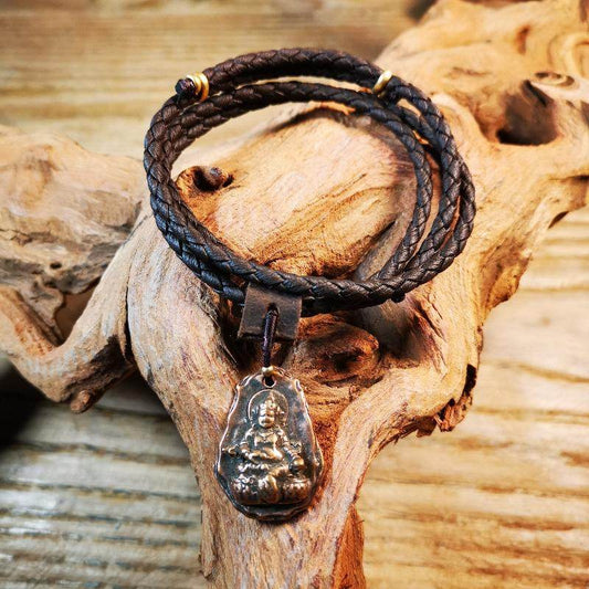 Yellow Jambhala Pendant - Gandhanra-ART