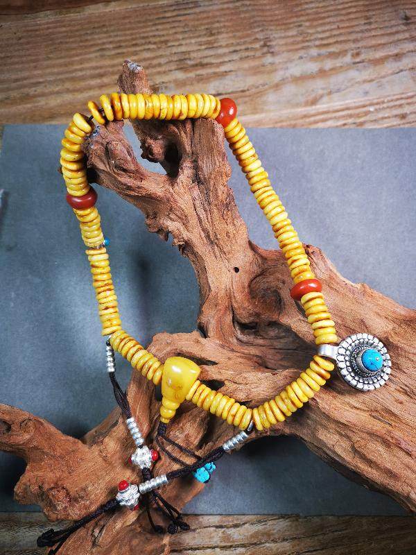 Beeswax Mala,Prayer Beads - Gandhanra-ART