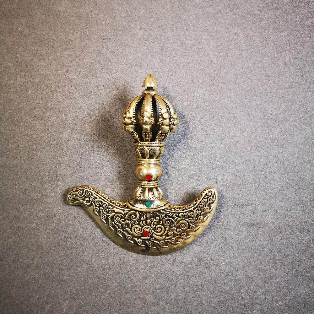 Nine Pronged Vajra & Kartika(knife of the dakinis) - Gandhanra-ART