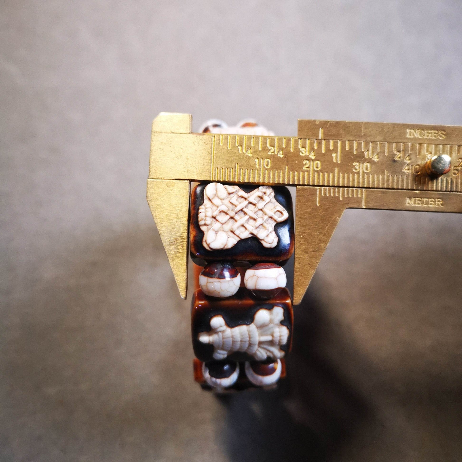 Ashtamangala Dzi Bracelet - Gandhanra-ART