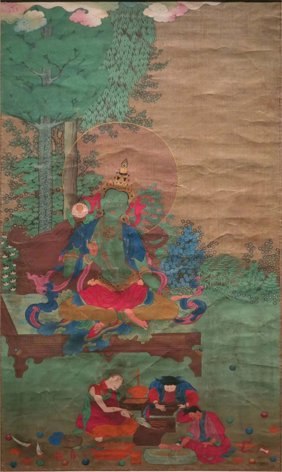 Discussing Incense Offering at the Guimet Museum in Paris - Gandhanra-ART