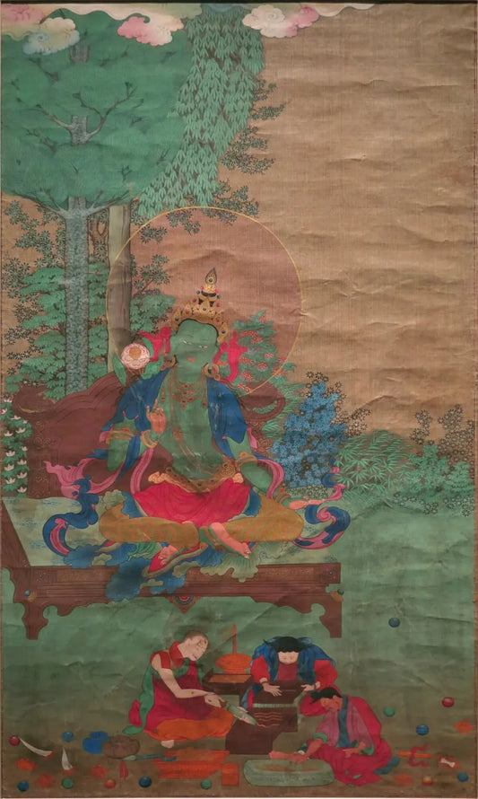 Discussing Incense Offering at the Guimet Museum in Paris - Gandhanra-ART