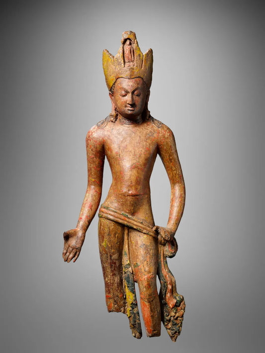 This is how I see it: An Introduction to Early Wooden Bodhisattva Statues in the Himalayan Region (Part 1)