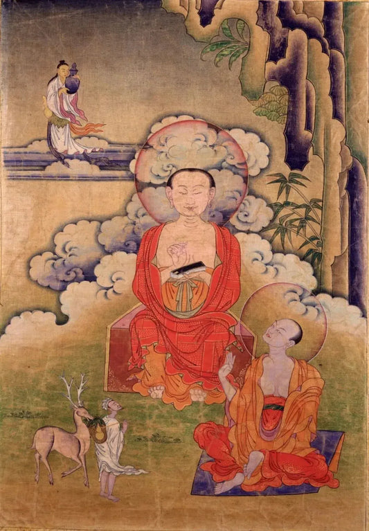 The Tibetan Deer (ཤྭ་བ་): Spirit of the Gods - Gandhanra-ART