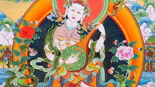 The Melodious Saraswati: A Harmonious Bridge to Wisdom and Art