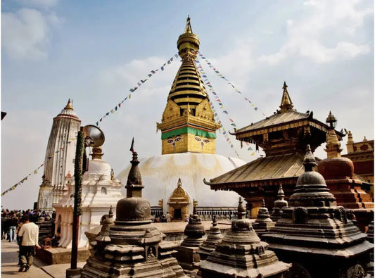 From the Battle for the Relics ▎Swayambhunath - Gandhanra-ART