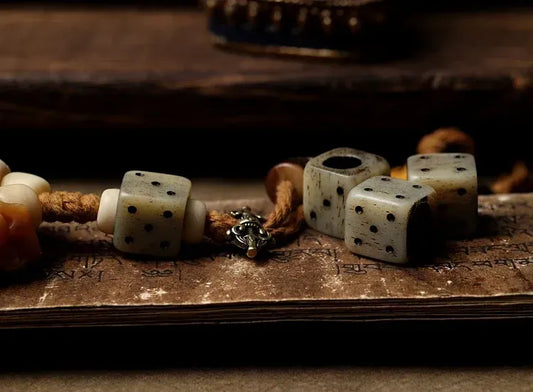 The Tibetan traditional game "Shö" (dice throwing)
