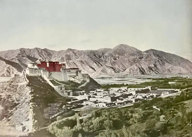 The outline of Tibet 70 years ago. - Gandhanra-ART