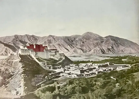 The outline of Tibet 70 years ago. - Gandhanra-ART