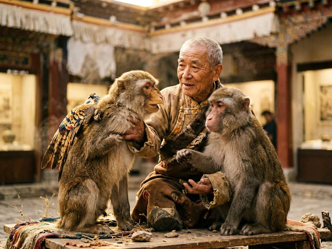 A Bird as Father, a Monkey as Mother: The Legend of the Tibetan Horse — from gandhanra.art