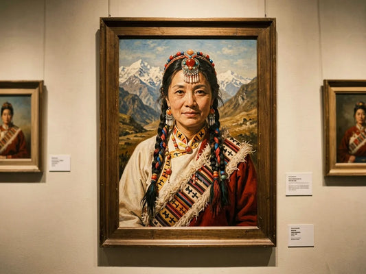Captivating Portraits: Steve McCurry's Tibetan Encounters — from gandhanra.art