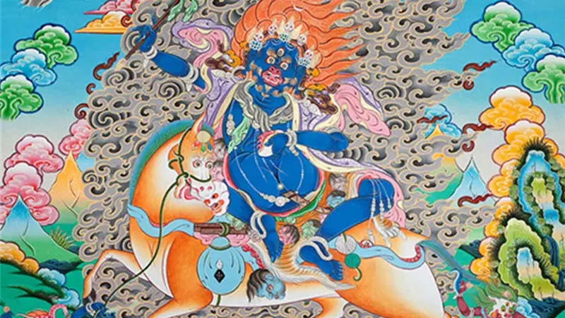 The Fierce Protector Palden Lhamo: Guardian of Dharma and Compassionate Wrath