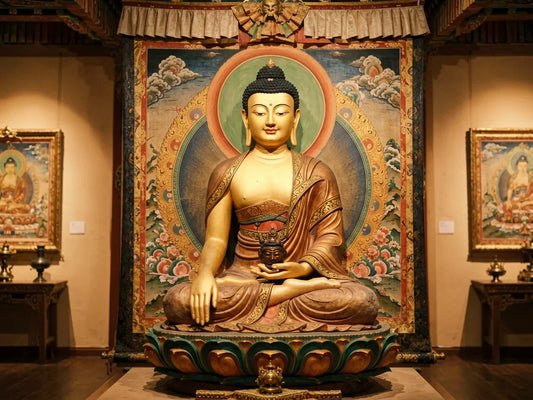Could an AI Ever Attain Buddhahood? — from gandhanra.art