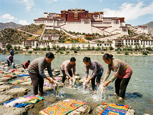 Featured image for Days Spent Washing Clothes Along the Lhasa River