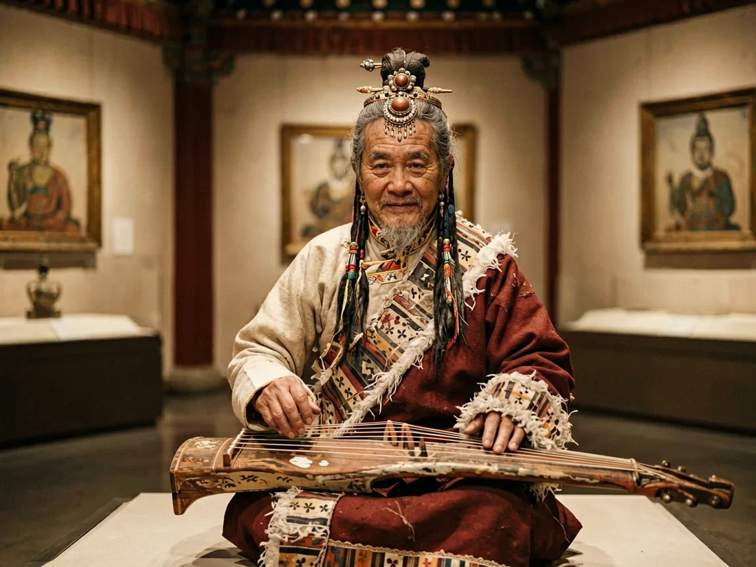 Genka: A Long-Lost Instrument Surfaces Again in Tibet — from gandhanra.art