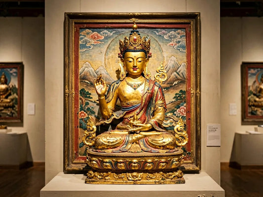 Gold in the Tibet Series: The Gilded Glory of Sacred Art — from gandhanra.art