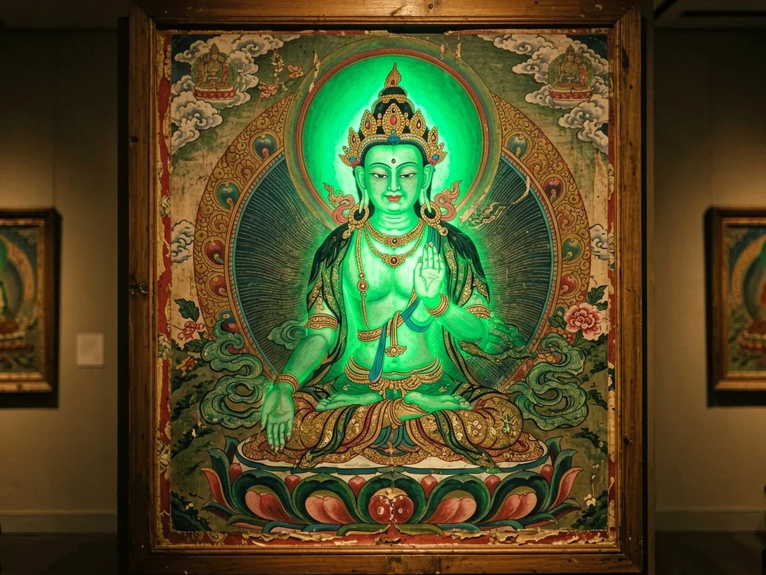 Green Tara: The Emerald Radiance of Compassion — from gandhanra.art