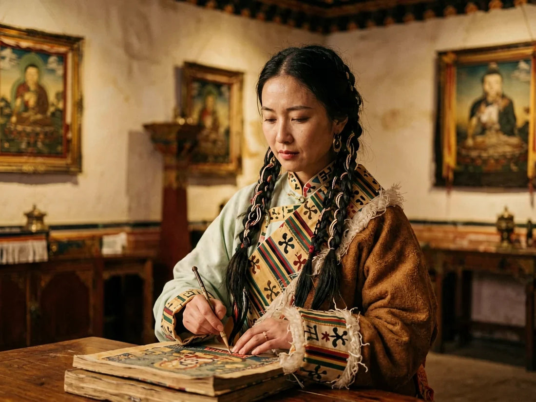Hair as Identity: A Handbook of Tibetan Hairstyles — from gandhanra.art