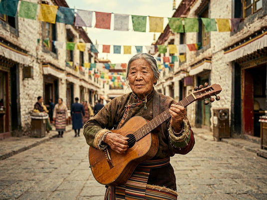 Featured image for Hear the Celestial Melodies from the Streets of Lhasa ▎Maestros of the Holy City (III)
