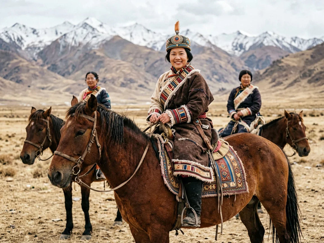 Horsewomen of Tibet: An Introduction to Nomadic Women — from gandhanra.art