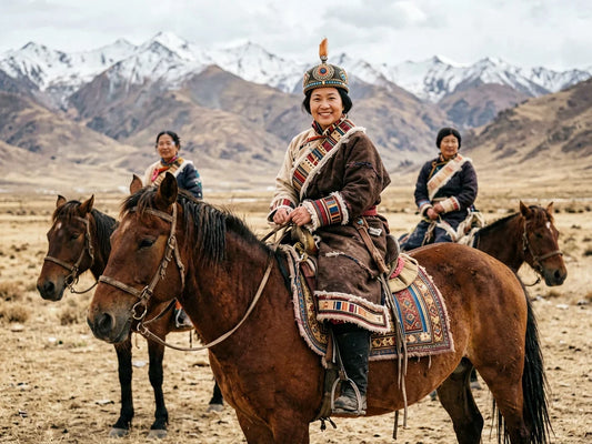 Horsewomen of Tibet: An Introduction to Nomadic Women — from gandhanra.art