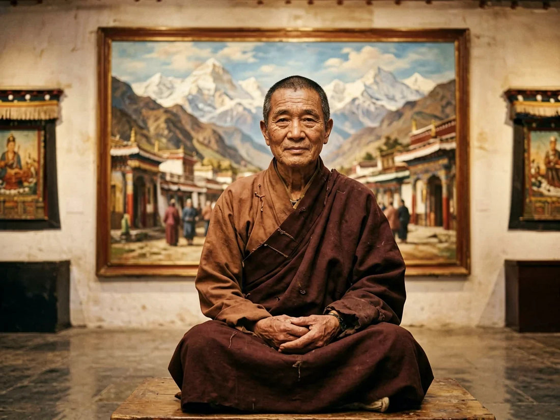 How Does a Monk Express Love for His Hometown? — from gandhanra.art