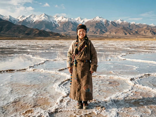 Nature's Eyeshadow Palette: The Salt Flats of Mangkang — from gandhanra.art