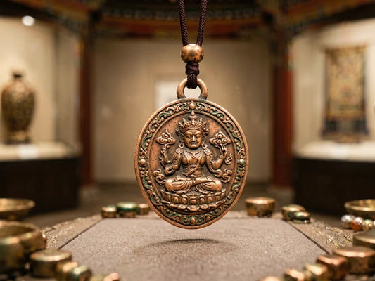 Opening the Heart: A Tibetan Copper Keychain of Protection — from gandhanra.art
