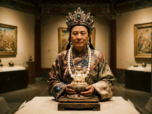 Pearls of the Tibet Series: The Crown of a Noble Woman — from gandhanra.art