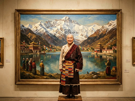 Pilgrims and Divine Companions: How Buddhists Reimagined Tibet's Landscape — from gandhanra.art
