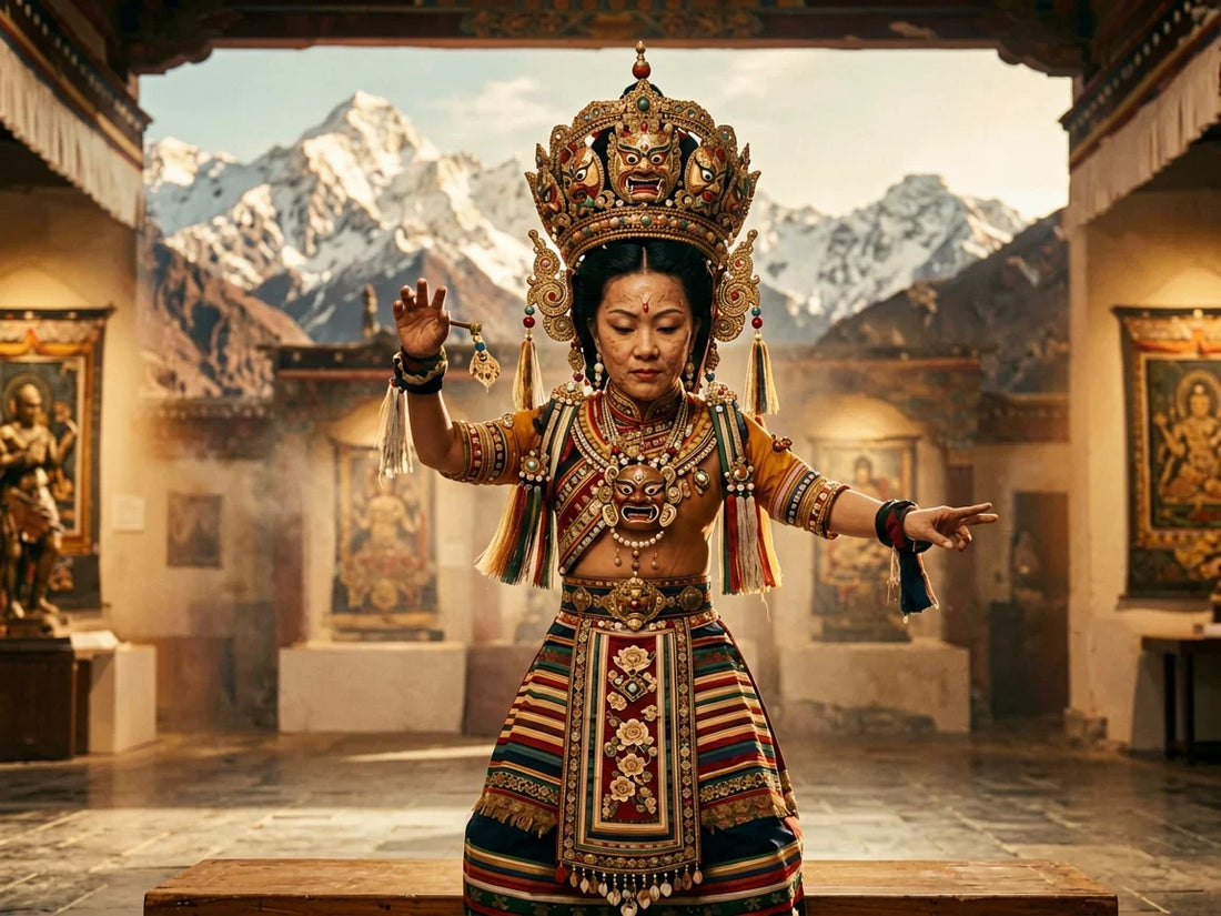 Sacred Mountains, Sacred Dances: The Himalayan Mask Dance of Chris Rainier — from gandhanra.art