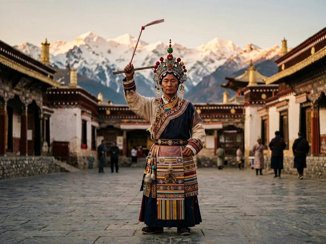 Sacred Performance Under Open Sky: Tibetan Opera at the Shoton Festival — from gandhanra.art