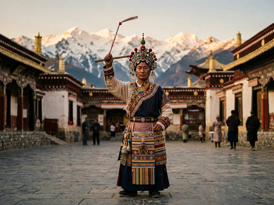 Sacred Performance Under Open Sky: Tibetan Opera at the Shoton Festival — from gandhanra.art