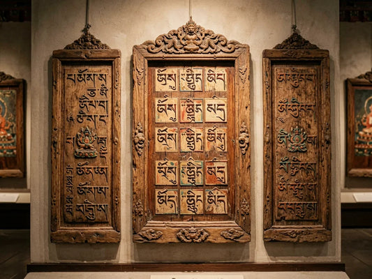 Scripture Planks: Carving the Word on Ancient Wood — from gandhanra.art