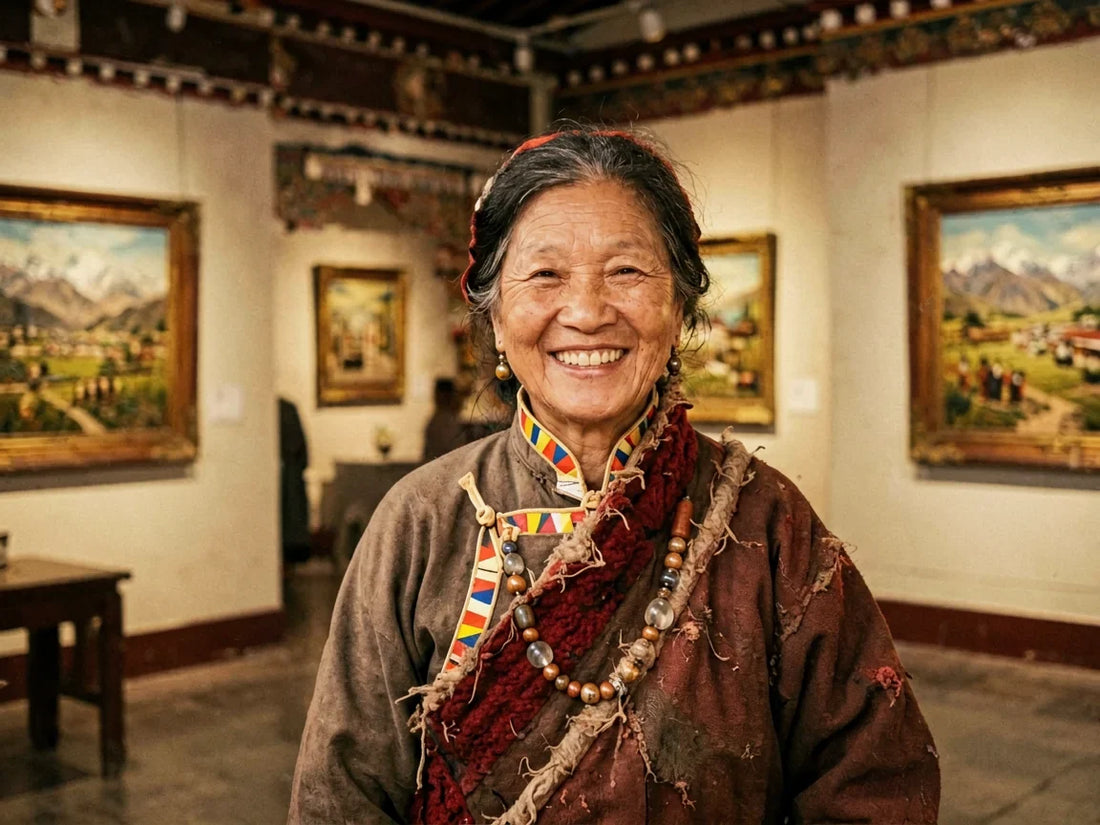 Smiles From 1974: Remembered Landscapes of Tibet — from gandhanra.art