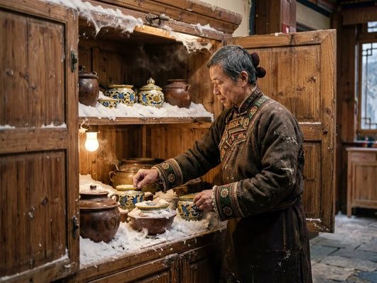 Snowland Living: How Tibetans Keep Their Treasures in Cabinets — from gandhanra.art