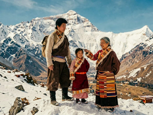 Tenzing Norgay: The Sherpa Raised by the Mountain of Snows — from gandhanra.art