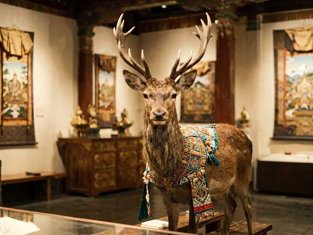 The Deer of Tibet: Spirits of the Gods — from gandhanra.art