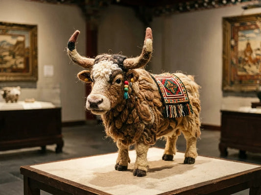 The Felt Yak: Shepherd-Crafted Treasures of the Plateau — from gandhanra.art