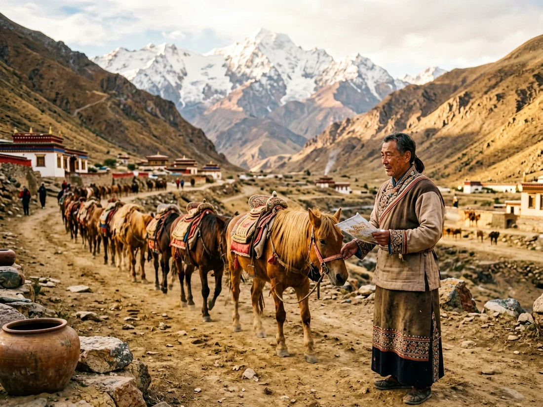 The First Westerner to Chronicle the Tea Horse Road — from gandhanra.art