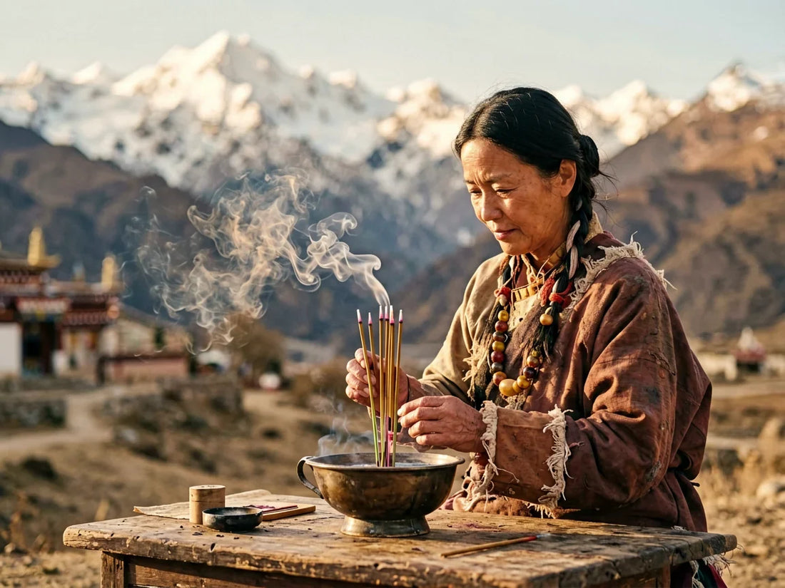 The Fragrance of Faith: Tibetan Incense Culture in the Mountains — from gandhanra.art
