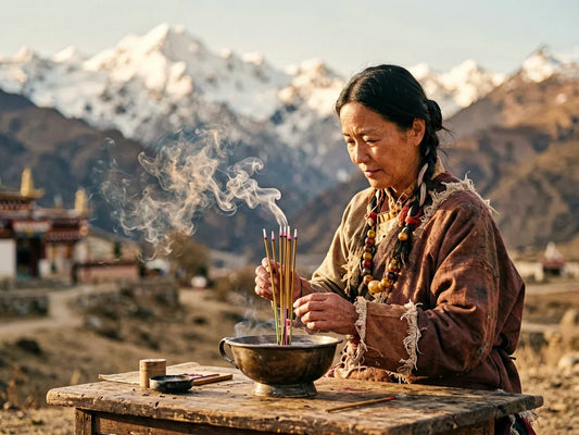The Fragrance of Faith: Tibetan Incense Culture in the Mountains — from gandhanra.art